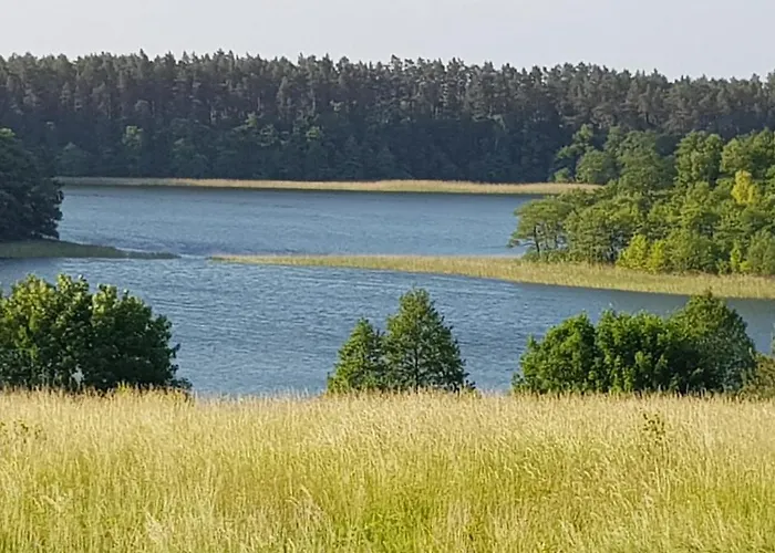 Z Widokiem Na Jezioro W Borzechowie Tatil Evi Borzechowo